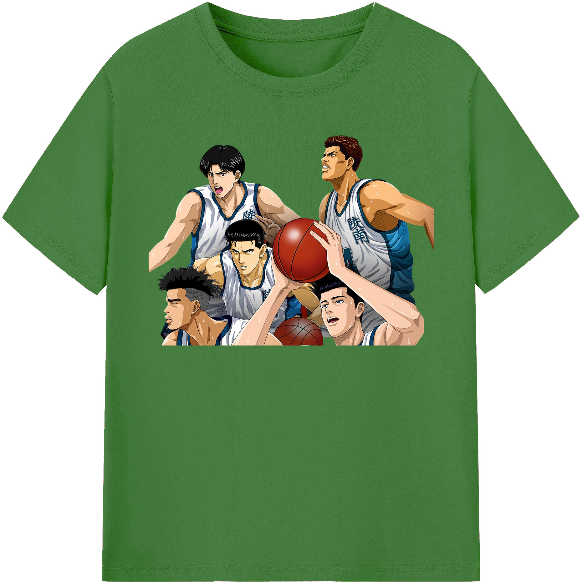 （画像用） SLAM DUNK／スラムダンク レディースカジュアルプリントTシャツ（綿100％）
